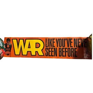 War Band 1979 Like You've Never Seen Before Promo Bumper Sticker 11.5x3 RARE